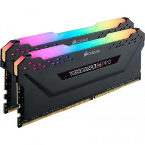 CORSAIR Vengeance RGB PRO SL black 2x16GB DDR4 3600MHz CL18 DIMM, XMP; CMH32GX4M2D3600C18
