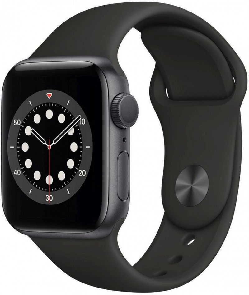 Apple Watch Series 6 GPS, 40mm, Astro Grey (MG133VR/A)
