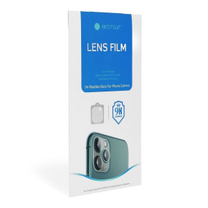 Bestsuit Flexible Hybrid Glass for Apple iPhone 15/15 Plus camera lenses