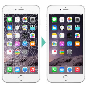 Výmena displeja a dotykovej plochy pre iPhone 5S čierny / biely
