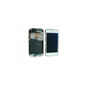 LCD Display + dotyk + predný kryt Samsung i9000 White