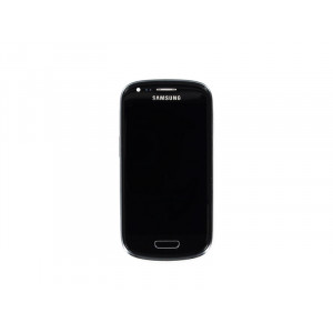 LCD display + Dotyk + predný kryt Samsung i8190 Galaxy S3 mini Black