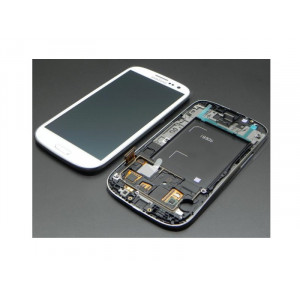 LCD displej Samsung Galaxy S4 i9505 LCD displej a dotyková plocha White