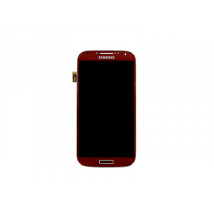 LCD displej Samsung Galaxy S4 i9505 LCD displej a dotyková plocha Red