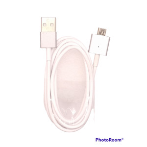 Magnetic micro USB cable (charging + data transfer)