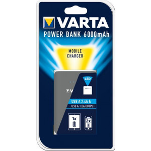 VARTA Power Bank Dual USB 6000mAh (EU Blister)