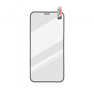 Iphone 12 Mini čierna sklenená fólia Full Glue, Q Sklo