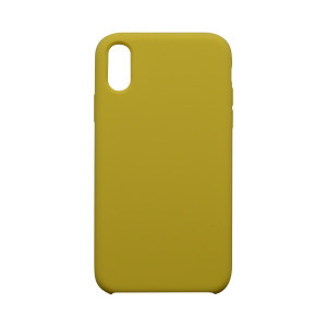 Ochranné puzdro Silicon iPhone XR žlté