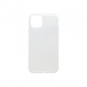 Silikónové puzdro iPhone 11 Pro priehľadné, nelepivé
