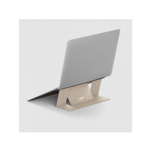 MOFT Adhesive Foldable Laptop Stand Gold