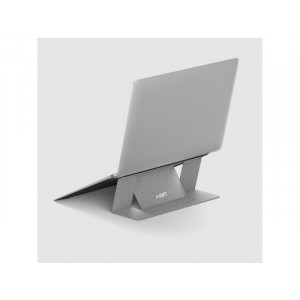 MOFT Adhesive Foldable Laptop Stand Silver