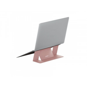 MOFT Adhesive Foldable Laptop Stand Pink