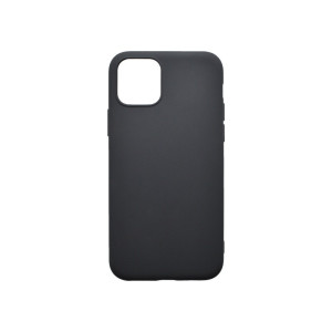 Matné silikónové puzdro iPhone 11 Pro čierne